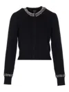 Pinko Spezzino Cardigan In Black