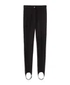 Pinko Creased Straight-leg Trousers In Black