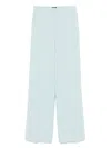 Pinko Light Blue 'pergamino' Trousers In Blue
