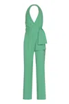Pinko Halterneck Open-back Jumpsuit