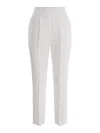 Pinko Crepe In White