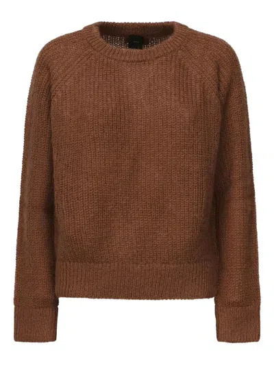 PINKO CREW-NECK LONG-SLEEVE SWEATER