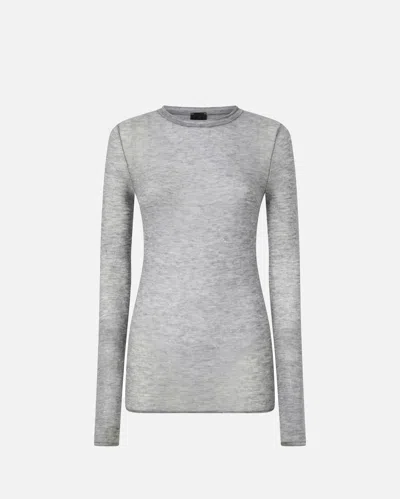 PINKO T-SHIRT À COL ROND À PAILLETTES