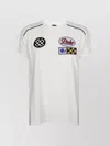 Pinko Crew Neck T-shirt Embroidered Patches