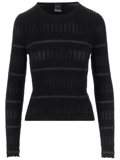 Pinko Black Striped Jumper