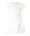 Pinko Short Shirt Dress With Crisscross