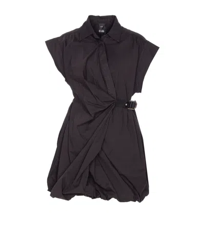 PINKO PINKO CRISSCROSS SHORT SHIRT DRESS