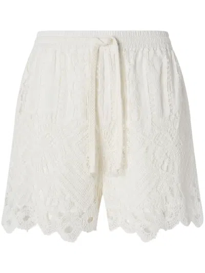PINKO CROCHET SHORTS