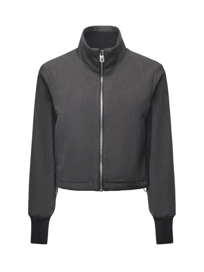 PINKO CROPPED JACKET WITH DRAWSTRING