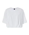 Pinko Cotton 'torrone' T-shirt In White In White