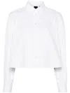 Pinko Cotton Shirt In White