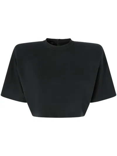 PINKO CROPPED T-SHIRT