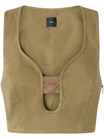 PINKO CROPPED TOP