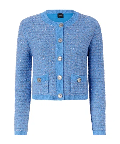 PINKO CROPPED TWEED JACKET
