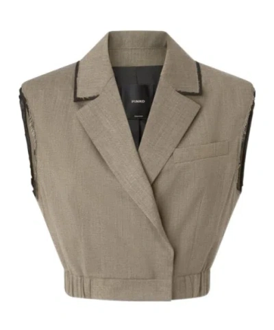 PINKO PINKO LOOK AT ME SHORT VEST