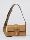 Pinko Crossbody Bag  Woman Color Beige In Brown