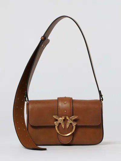 Pinko Crossbody Bag  Woman Color Brown