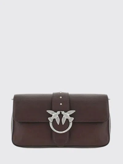 PINKO CROSSBODY BAG PINKO WOMAN COLOR BROWN,H60731032