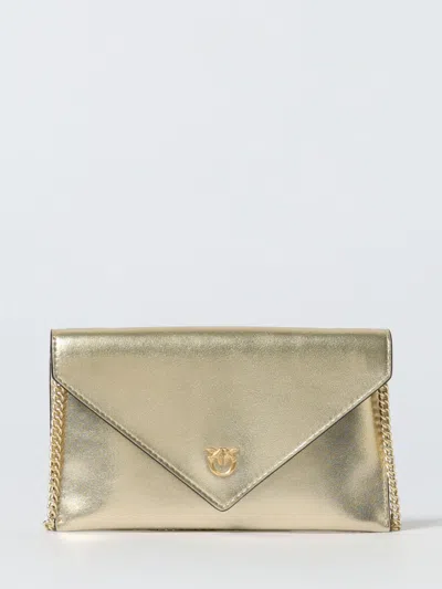 PINKO CROSSBODY BAG PINKO WOMAN COLOR YELLOW,H26963003