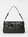 Pinko Mini Structured Studded Shoulder Bag In Black