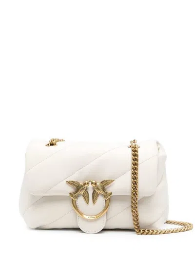 Pinko Crossbody Bags In White