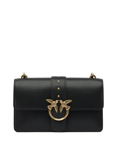 Pinko Crossbody Bags In Black