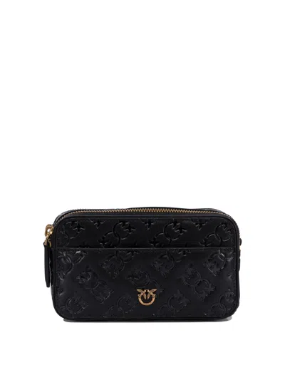 Pinko Crossbody Bags In Black