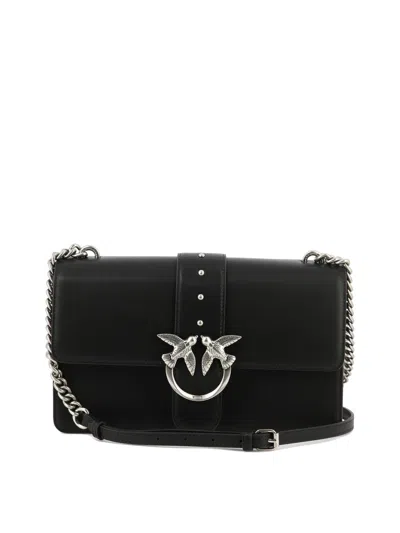 PINKO CROSSBODY BAGS BLACK
