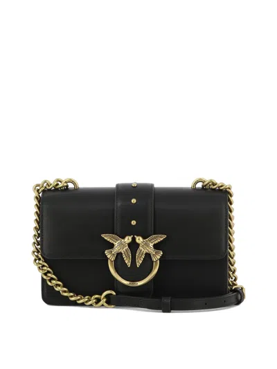 Pinko Crossbody Bags Black
