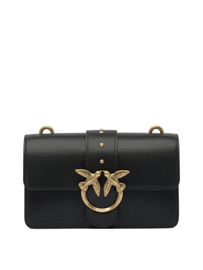 Pinko Crossbody Bags In Black
