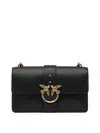 Pinko Love One Antique Gold Green Shoulder Bag
