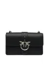 Pinko Rectangular Chain Strap Shoulder Bag With Metal Hardware And Front Embellishment