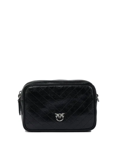 Pinko Crossbody Bags In Black