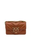 Pinko Crossbody Bags Brown