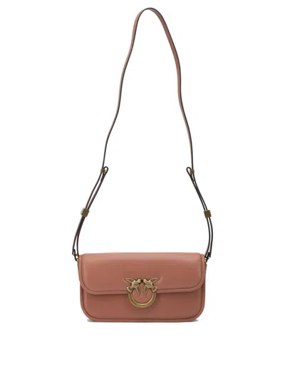 PINKO CROSSBODY BAGS BROWN