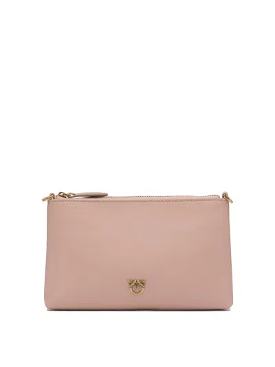 Pinko Crossbody Bags Pink