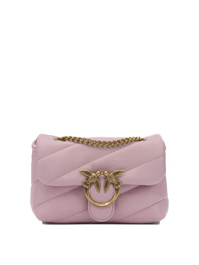 Pinko Crossbody Bags Pink