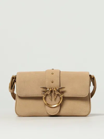 Pinko Crossbody Bags  Woman Color Beige In Sand