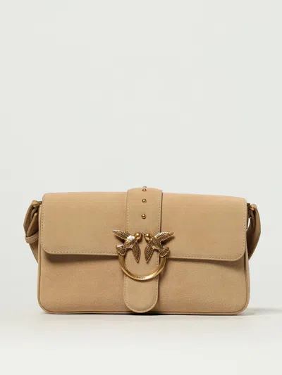 Pinko Crossbody Bags  Woman Color Beige In Sand