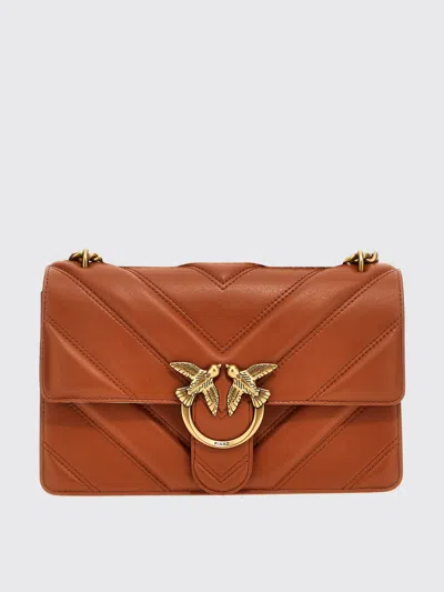 Pinko Crossbody Bags  Woman Color Brick Red