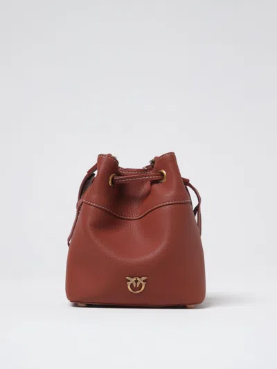Pinko Crossbody Bags  Woman Color Brown