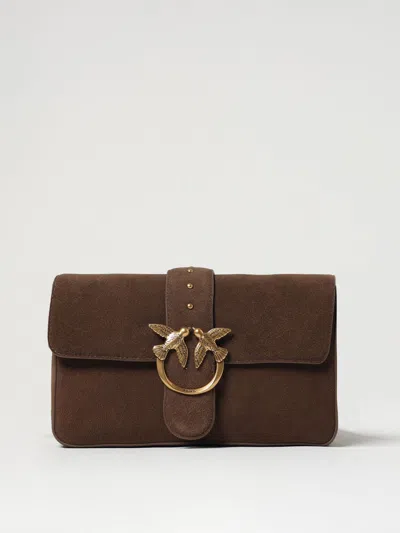 Pinko Crossbody Bags  Woman Color Brown
