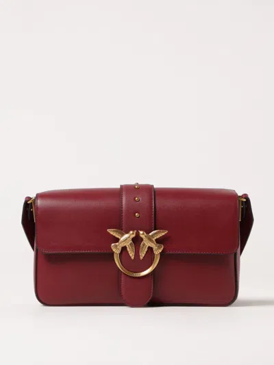 Pinko Crossbody Bags  Woman Color Burgundy