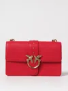 Pinko Crossbody Bags  Woman Color Burgundy