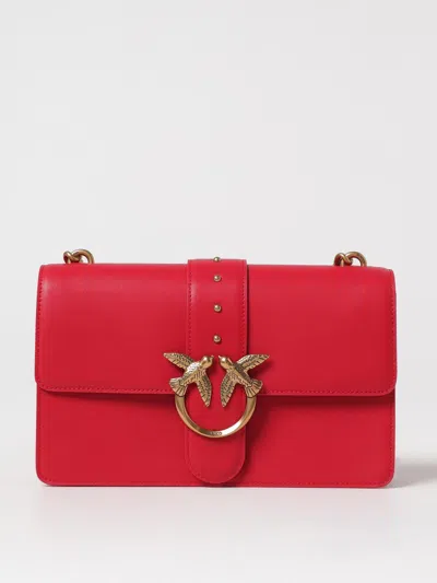 Pinko Crossbody Bags  Woman Color Burgundy
