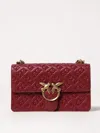 Pinko Crossbody Bags  Woman Color Burgundy