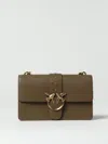 Pinko Love One Cross Body Bag In Earth