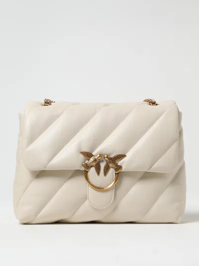Pinko Crossbody Bags  Woman Color White