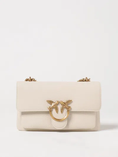 Pinko Crossbody Bags  Woman Color White