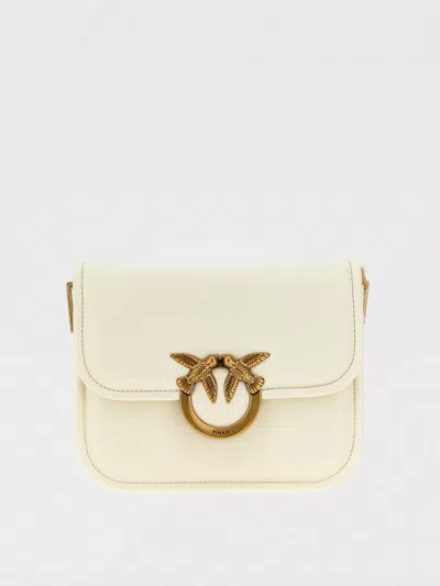 Pinko Crossbody Bags  Woman Color White
